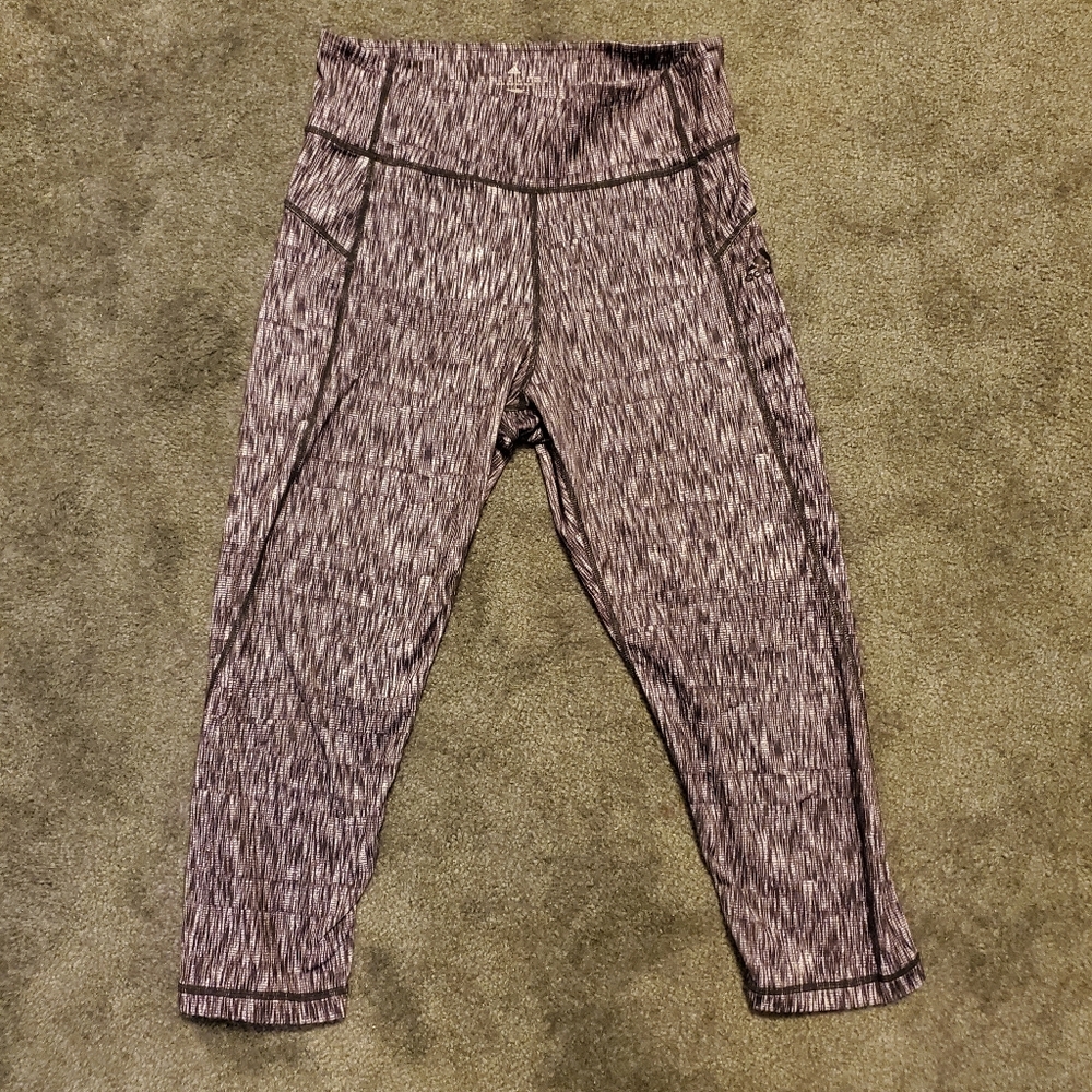 Adidas High Rise Cropped Leggings